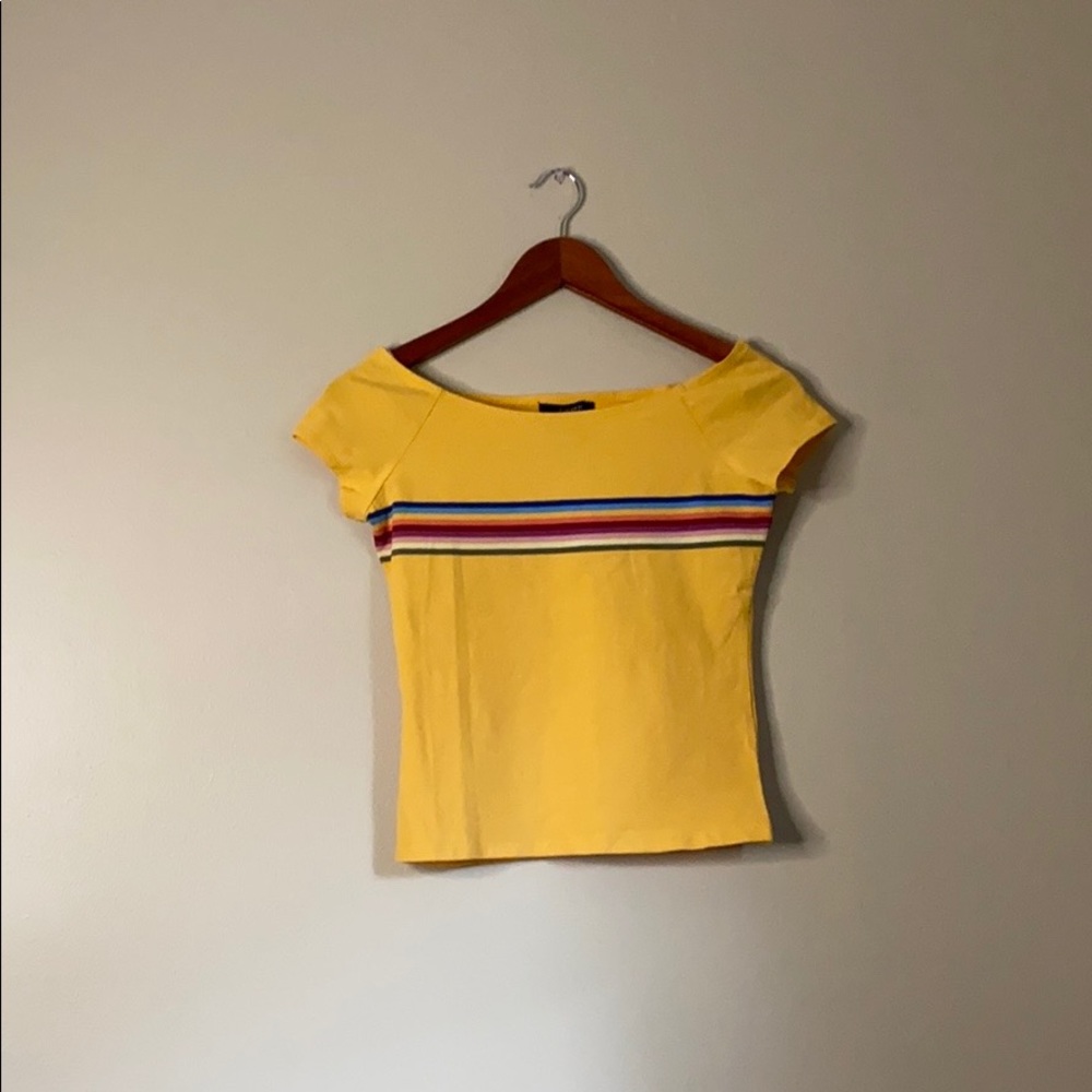 F21 STRIPED TEE - Picture 1 of 2